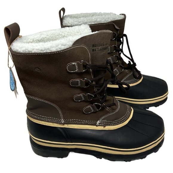 Northside Men's Back Country Waterproof Winter Snow Boot, Size 12 - Picture 6 of 12